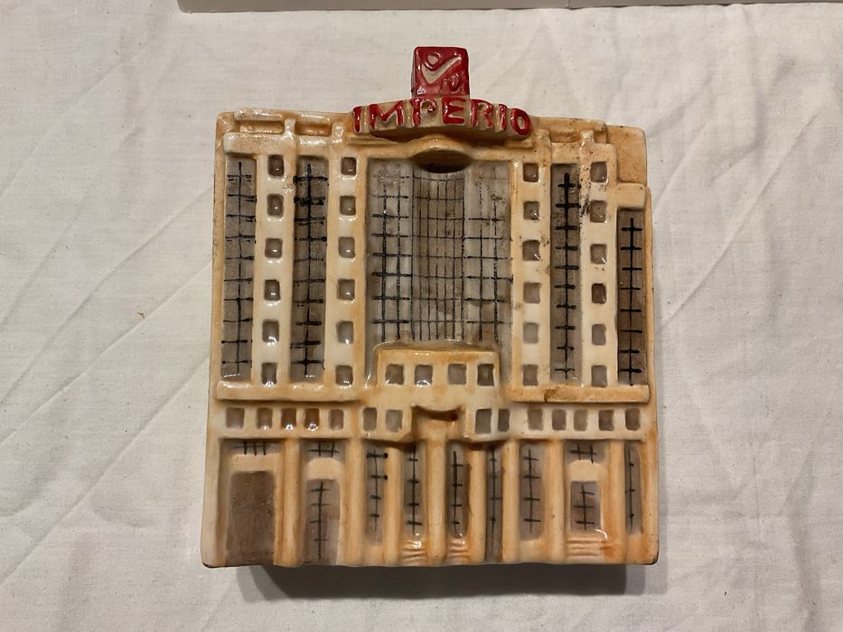 Porta canetas antigo Companhia de Seguros Imperio, raro