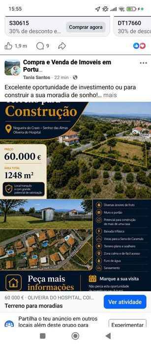 Vende Terreno para moradia de sonho