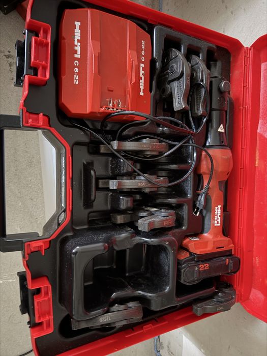 Hilti NPR 19-22 zaciskarka press idealny kompletny stan