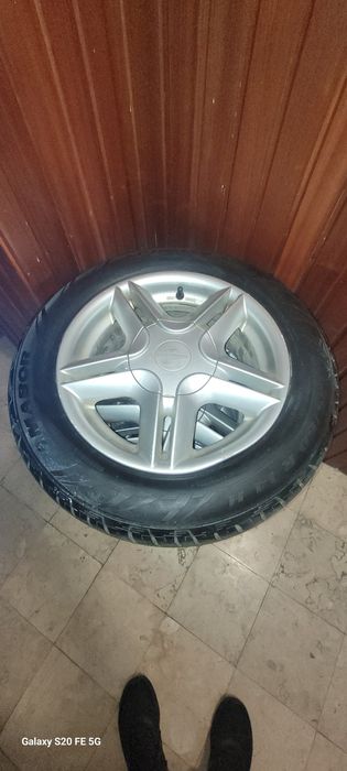 Jantes R14 + Pneus meia vida 185/60/14