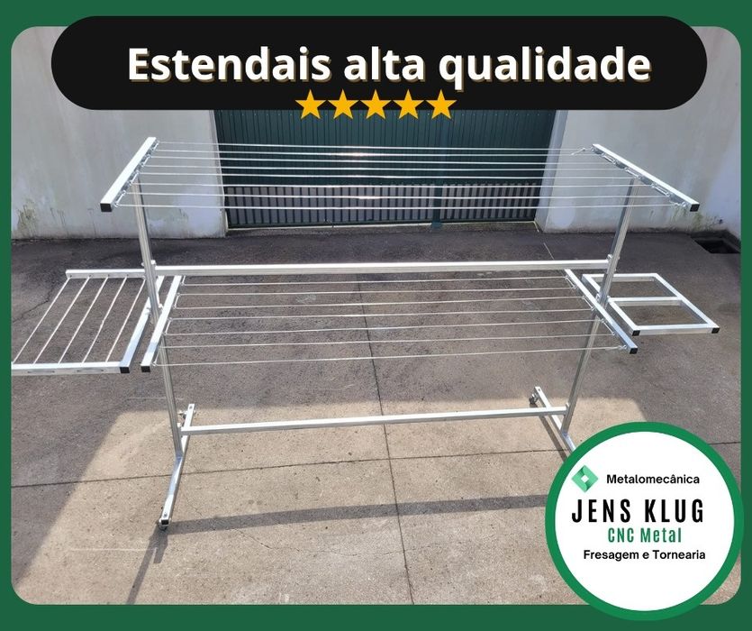 Estendal de roupa em Tubo galvanizado