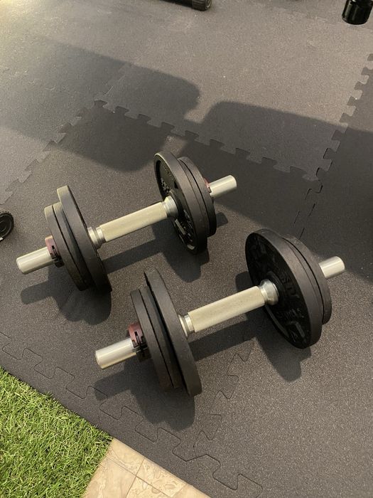Conjunto de 2 halteres 10kg decathlon