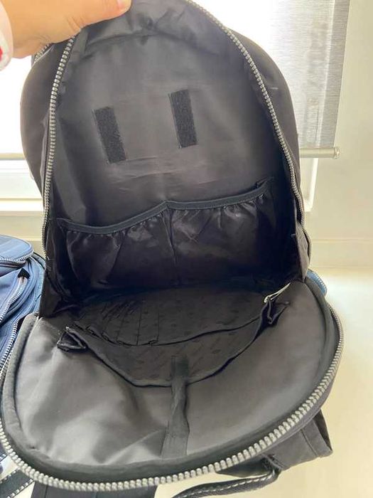 Mala / Mochila de bebé Allerhand preta