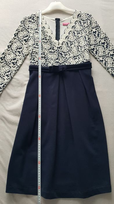 Suknia ciążowa Happymum r.36 z możliwością rozpięcia do karmienia