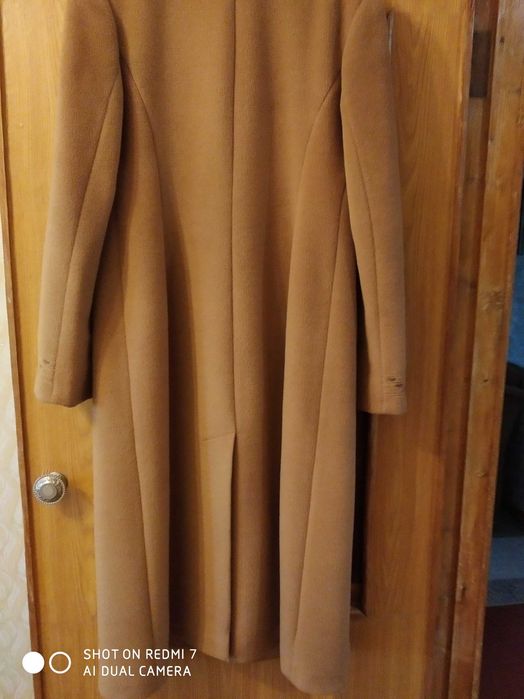 Пальто женское длинное с поясом