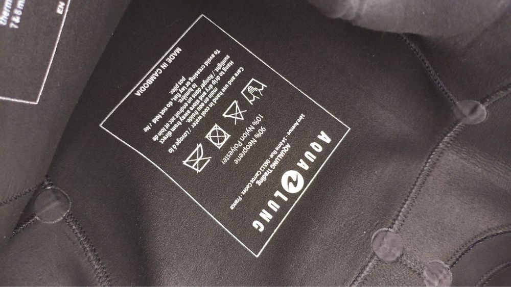 Fato de Mergulho Semi-Seco Aqualung Iceland 7mm (Senhora / ML) - Como Novo