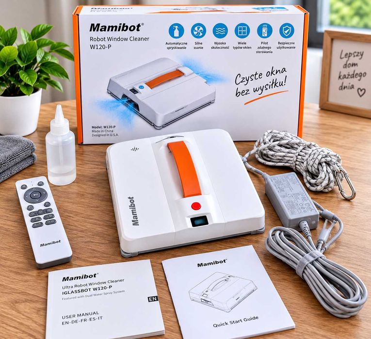 Mamibot W120-P robot do mycia okien
