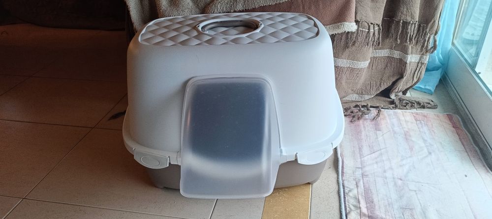 WC exterior para gatos