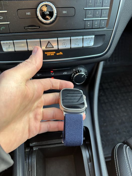 Apple Watch Ultra 2 gen 49 mm Naturalny Tytan Pasek Ocean + case