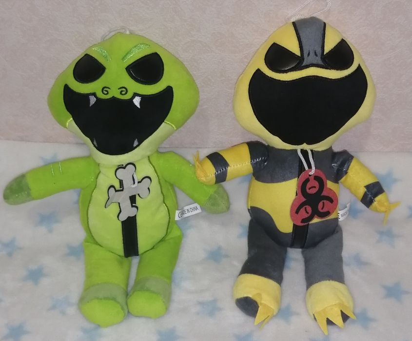 Кошмарні звірі Nightmare critters Піанозавр Ярнабі Poppy Playtime 4