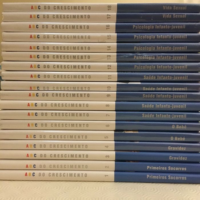 Coleção completa ABC do Crescimento 18 Volumes