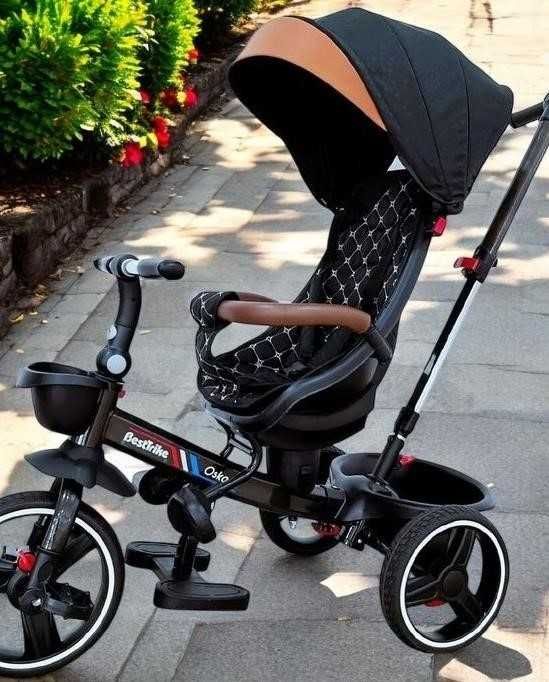 Дитячий велосипед коляска триколісний В наявності детский