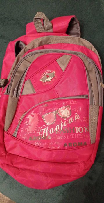 Plecak różowy , tornister