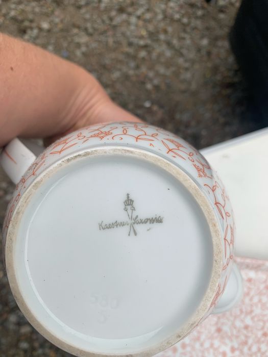 Porcelana Kaestner Saxonia Niemcy