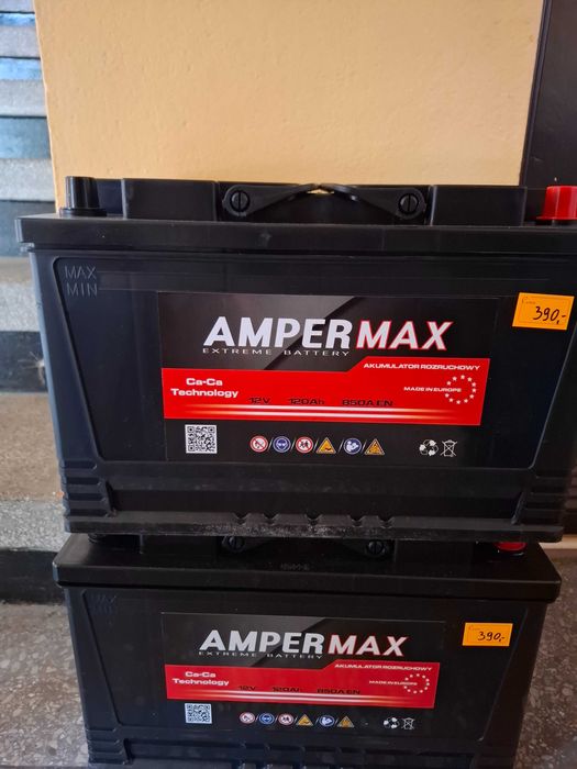 Akumulator 12V 120Ah 850A tel.603x275x233, Ursus budowlane 125Ah