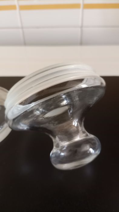 Tampas de vidro com o encaixe de plástico64751100407042123