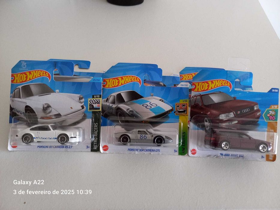 Bundle c/6 Unid. – HOT WHELLS Mainline 1/64 Lotes 2023/24/25 – Novo