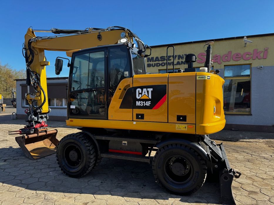 Caterpillar M314F  3D GPS / Rototilt + szczypce / Nowe opony! 8816 MTH