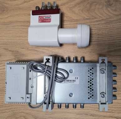 Multiswitch mr 512 + konwerter Quatro