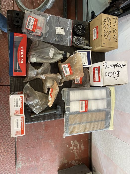 Продам новые и б/у запчасти на хонда акорд 2007 года выпуска