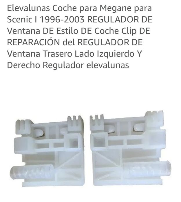 Guia para reparar Elevador de vidro Megane/scenic