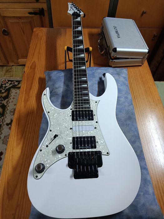 Ibanez rg350dx, esquerdino, canhoto