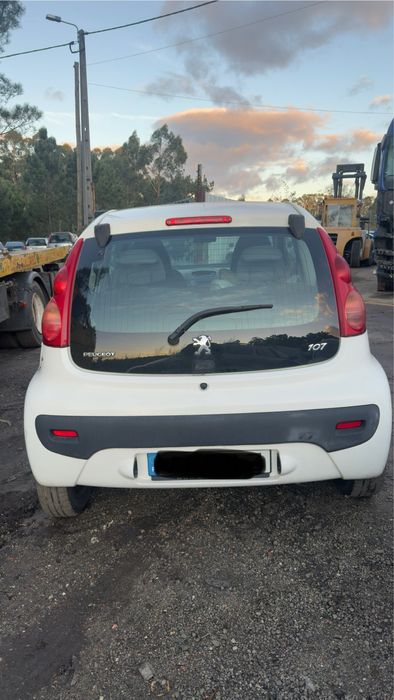 PEUGEOT 107 1.0 GASOLINA ANO 2010 PARA PEÇAS