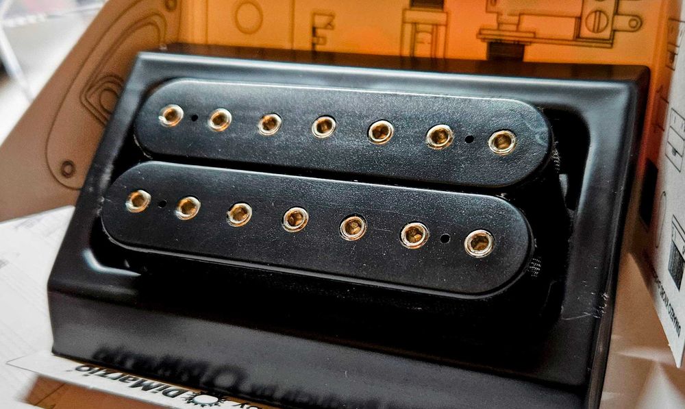 Przetwornik Dimarzio Blaze bridge 7 pickup DP702 BK