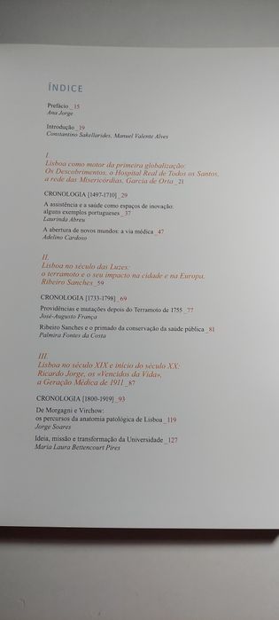 Lisboa, Saúte e Inovação, do Renascimento aos Dias de Hoje (2008)