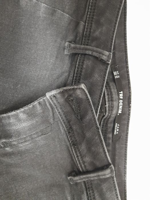 Calças ganga pretas