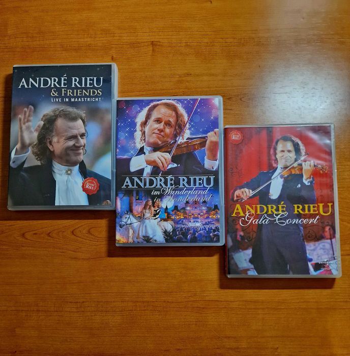 Mega Coleção ANDRÉ RIEU - 19 DVDs Venda em conjunto ou individual