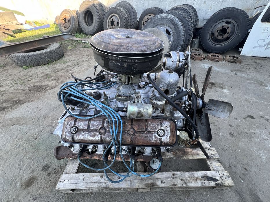Мотор двигун Газ 53 Газ 3307 Паз після ремонту