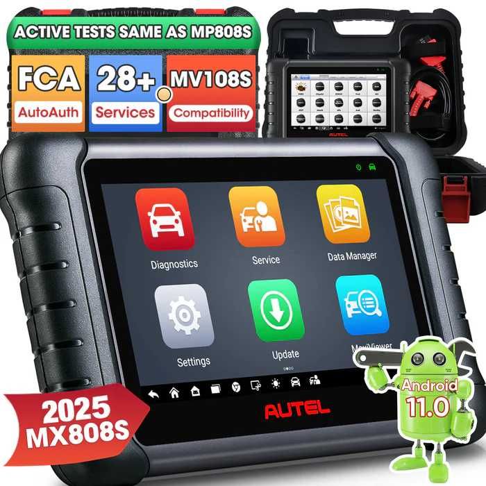 Autel MaxiCheck MX808S–Tester OBD2 Nowy Procesor 4 GB RAM Wydajniejszy 2026