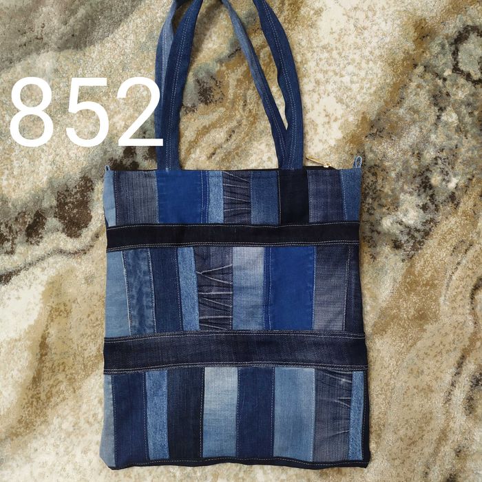 Jeansowa torebka handmade Sveta 852