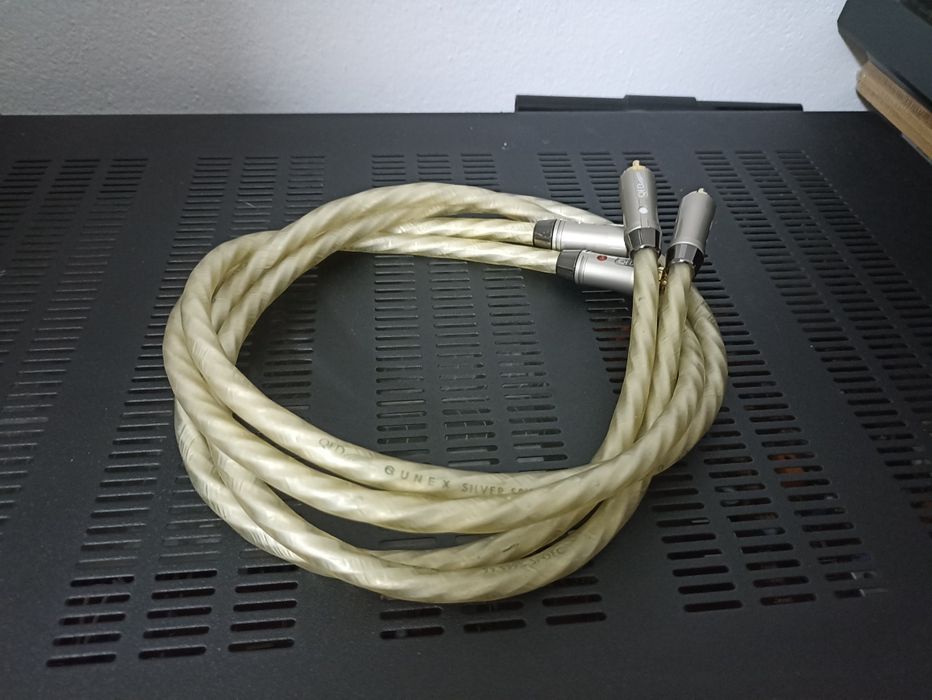 QED Interconect Silver Spiral