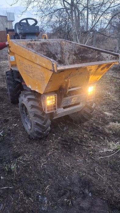 Usługi minikoparką, wozidłem budowlanym