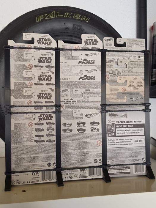Expositor para 21 Hot Wheels modular