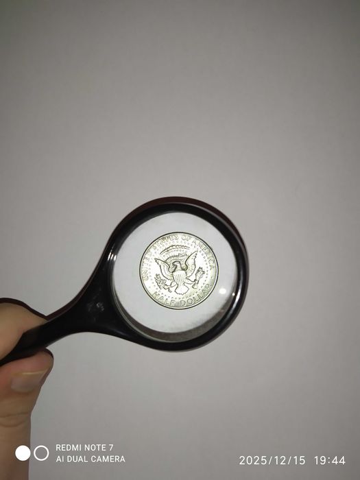 ## moeda ½ dollar Kennedy Half Dollar 1973 (vintage / america) ##