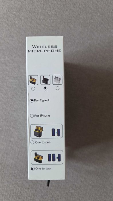 Microfones wireless novos