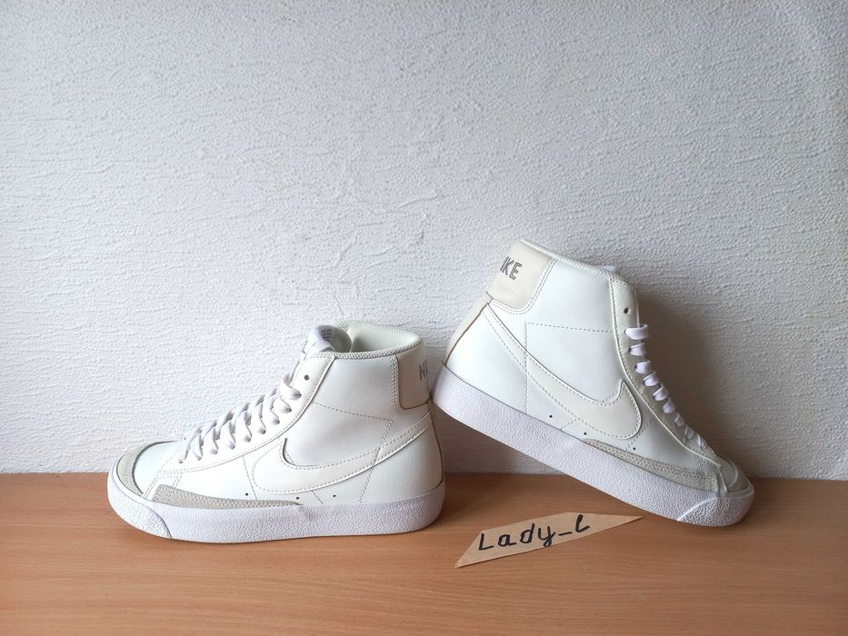 Шкіряні кросівки хайтопи Nike Blazer Mid 36,5 р. устілка 23,3 см.