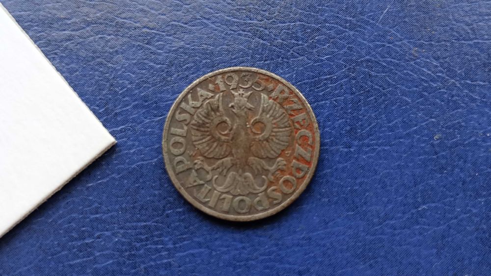 Stare monety Medal 5 gr 1935 2RP