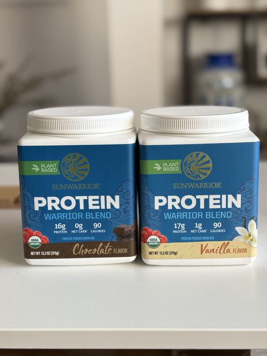 Zestaw 2x białko roślinne bez cukru, Sunwarrior