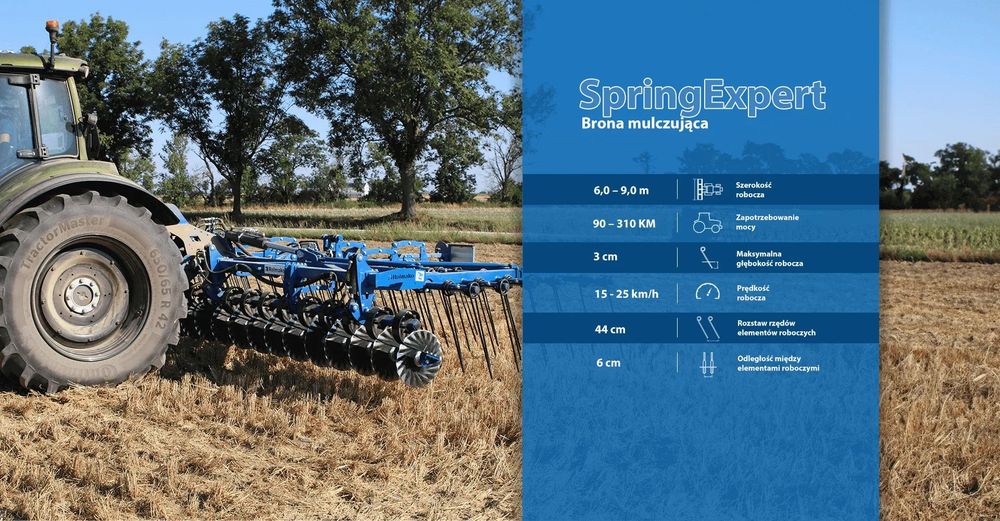Rolmako SpringExpert  Brona Mulczująca SpringExpert Rolmako