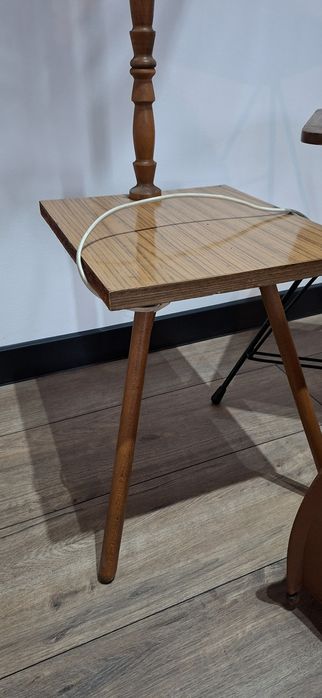 Lampa prl 2 abażury  gazetnik