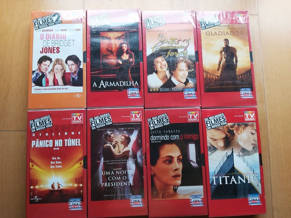 Cassetes filmes várias VHS