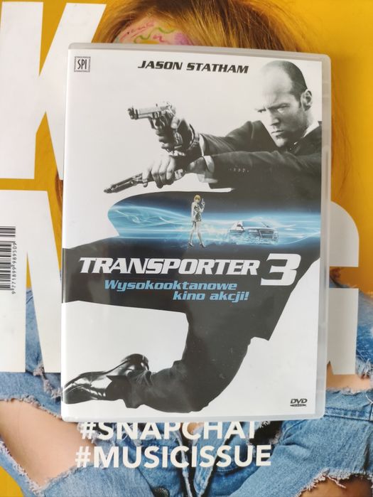 Film DVD Transporter 3 Jason Statham jak nowy okazja O.Megaton