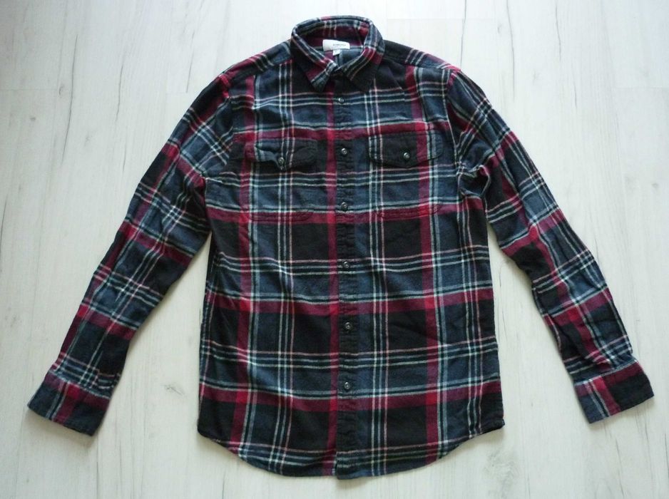 Piękna męska ciepła koszula flanelowa SONOMA rozmiar S z USA!