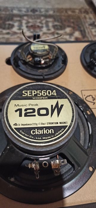 Głośniki Clarion 120W