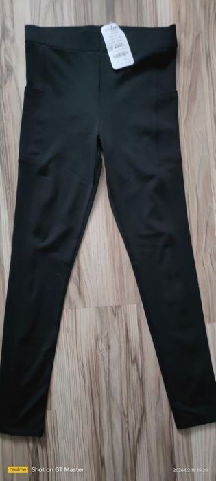 Czarne leginsy nowe xs