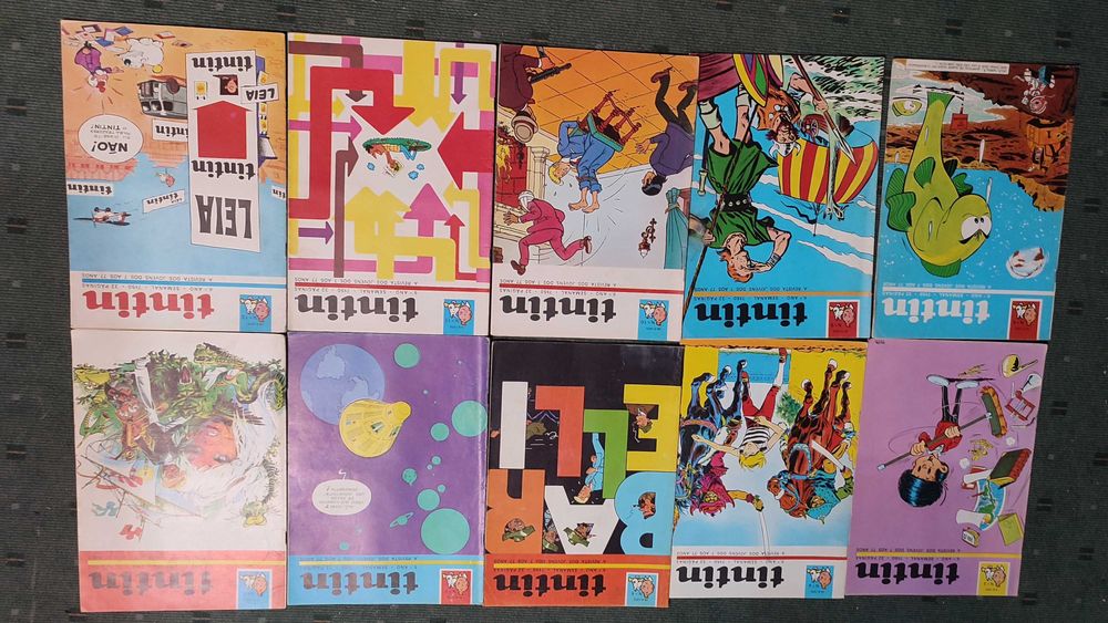 Lote 80 Revistas BD Tintin